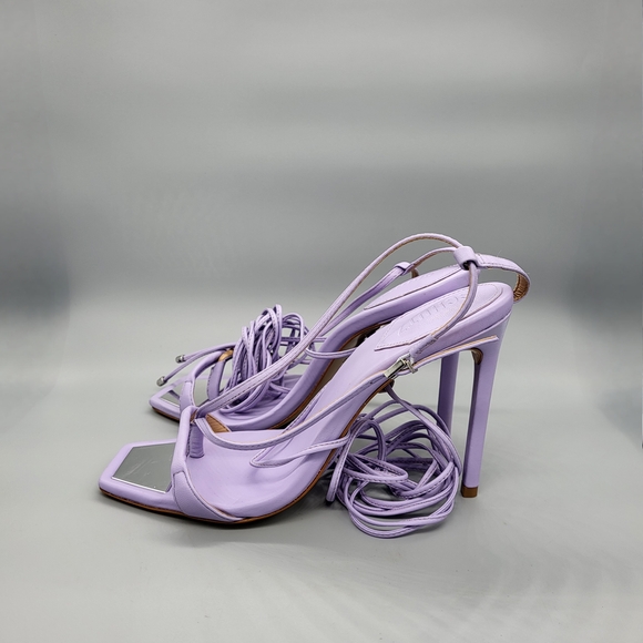 SCHUTZ Vikki Heel in Smoky Grape - Picture 4 of 12